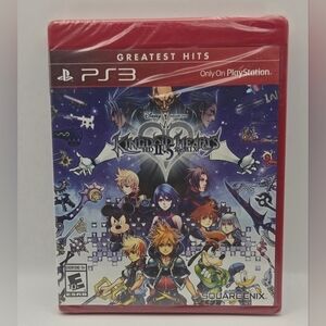Kingdom Hearts HD 1.5 Remix PS3 Sealed JRPG Disney Square Enix